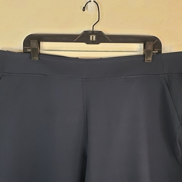 32 Degrees Ankle Pants Women's XXL Stretch Pull-On Hero Navy Elastic Waist New - Picture 5 of 12